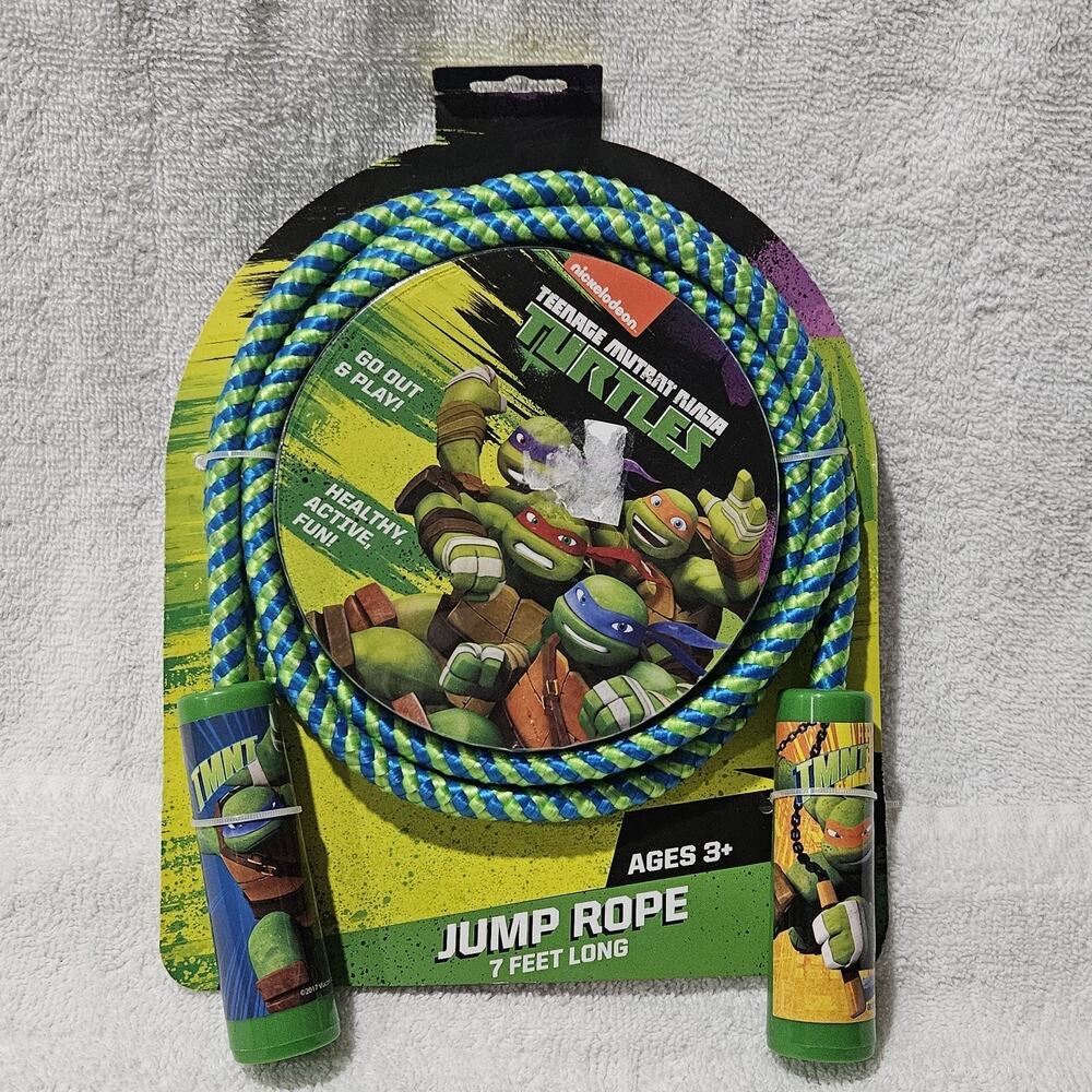 TMNT Teenage Mutant Ninja Turtles 7 Ft Jump Rope Nickelodeon 2017 New